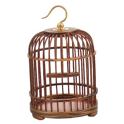 OFFSCH Vintage Decor Pet Cage Outdoor Cage ation Retro Decor Cages for Small Animals Hanging Cage Hanging Cage for Bird Hanging Cage for Small Animals Vintage Decorations Wooden von OFFSCH