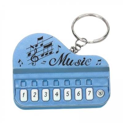 Oshhni 6X Schlüsselanhänger mit Mikro Klavier Klavier Anhänger, Pädagogischer Kleiner Elektronischer Schlüsselanhänger, von Oshhni