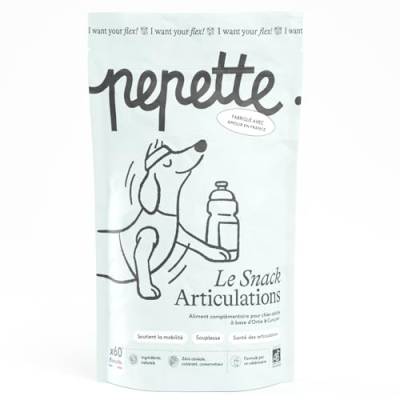 Nahrungsergänzungsmittel für Hunde, Snacks für Gelenke von PEPETTE