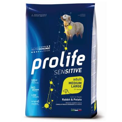 Dog Prolife Sensitive Kaninchen & Kartoffel - 10 kg von Prolife