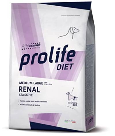 PROLIFE Diet Dog RENAL Sensitive MEDIUMLARGE 8 KG von Prolife