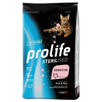 Prolife Cat Sterilized Schweinefleisch & Reis - Sparpaket: 2 x 7 kg von Prolife