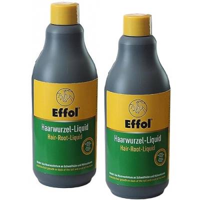 RL24 Effol - Haarwurzel-Liquid | Hautlotion für Pferde | für Langhaar & Haarwurzel | Mähnenliquid mit Urea & Birkenextrakt | Pferdelotion | 2 x 500 ml Flasche (2er Set) von RL24