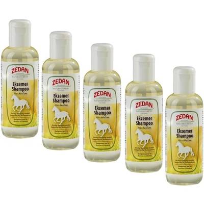 RL24 Zedan - Pferdeshampoo | Ekzemershampoo für Pferde | Waschbalsam reinigt schonend | Mähnenshampoo mit D-Panthenol, Betain, Rosmarinsöl | bei Schuppen & Juckreiz | 5 x 250 ml Flasche (5er Set) von RL24