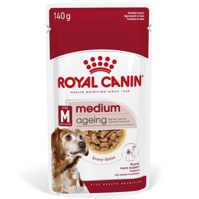 Royal Canin Medium Ageing 10+ in Soße - Sparpaket: 40 x 140 g von Royal Canin Size