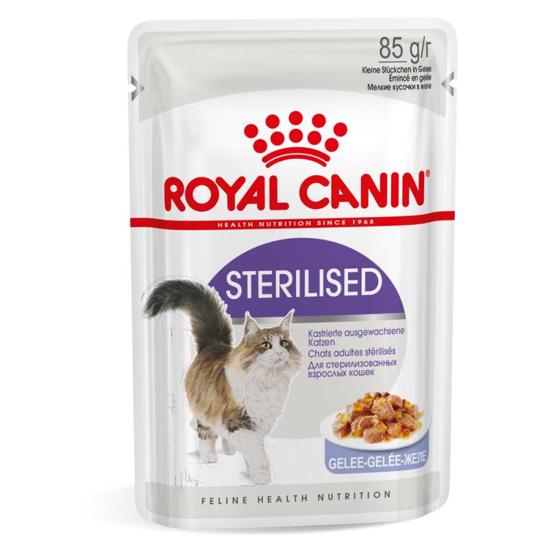 Royal Canin Sterilised in Gelee - Sparpaket: 96 x 85 g von Royal Canin