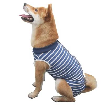 Ruiqas Genesungsanzug für Hund Bauchwundschutz Haustier Chirurgischer Anzug Anti Lecken Kegel Alternative für Hunde von Ruiqas