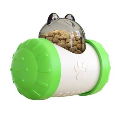 Rurunklee Leckerli-Spender-Spielzeug für Hunde, Leckerli-Ball, Leckerli-Spender-Spielzeug für Hunde - Interaktiver Tumbler Swing Futterspenderball für Katzen,Interaktiver von Rurunklee