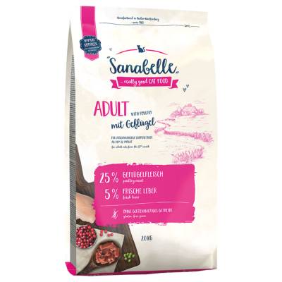 Sanabelle Adult mit Geflügel - Sparpaket: 2 x 2 kg von Sanabelle