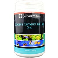 Silbermann Scaper's Cement Fast Plus Grau 1200 g von Silbermann