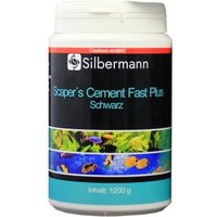 Silbermann Scaper's Cement Fast Plus Schwarz 1200 g von Silbermann