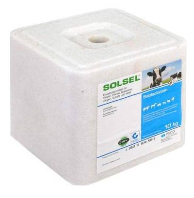 Solsel Salzleckstein Vorratspack 3x10kg von Solsel