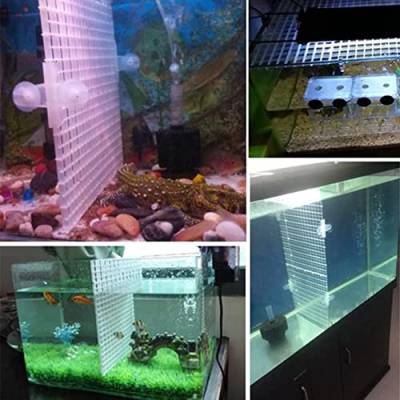 Spactz 120 Stück Divider Aquarium Saugnapf Halter für Fischtanks Glas Abdeckung Separate Divider Unterstützung Clip Halterung von Spactz