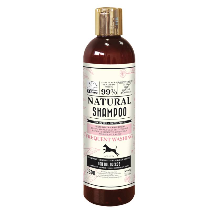 Super Beno Natürliches Shampoo für häufiges Waschen - 300 ml von Super Beno