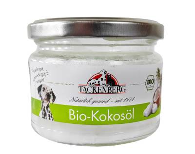 TACKENBERG Bio-Kokosöl für Hunde  - 200 ml - Premiumqualität von Tackenberg von Tackenberg