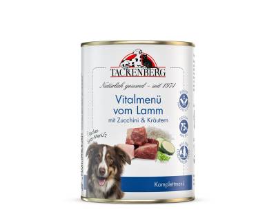 Vitalmenü für Hunde vom Lamm | Online bei Tackenberg - 400 g - Premiumqualität von Tackenberg von Tackenberg