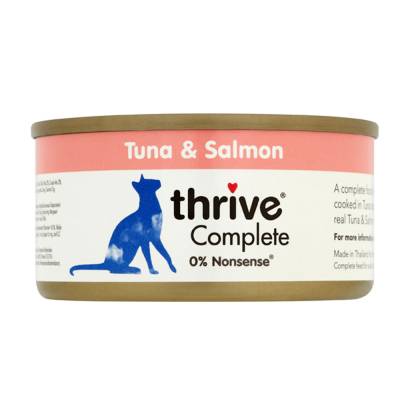 Sparpaket Thrive Complete 24 x 75 g - Thunfisch & Lachs von Thrive
