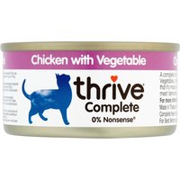 Thrive Complete 6 x 75 g - Huhn mit Gemüse von Thrive