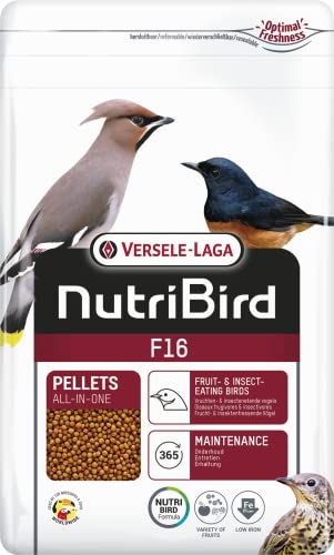 Versele Laga – Nutribird F16 Granulat für Fruchtfresser und Insektenfresser – 800 g von Versele-Laga