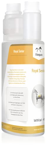 VetVital Viequo Royal Senior | 1000 ml | Ergänzungsfuttermittel für Pferde | Zur Verbesserung der Lebensqualität älterer Pferde | Zur Unterstützung des gesamten Stoffwechsels von VetVital