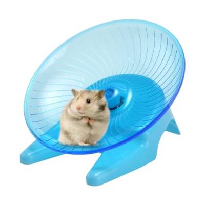 Hamster-Übungsrad - Laufrad für Hamster mit geringem Geräuschpegel | Hamster-Gesundheitszubehör für Hamster, Goldbären, Fettschwanz-Rennmäuse und Zwerghamster Visiblurry von Visiblurry