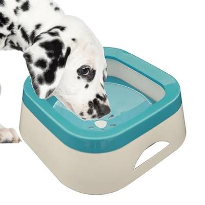 Slow Water Feeder Bowl - Langsam schwimmender Wasserfutterspender für Haustiere | Spritzwassergeschütztes Futterzubehör für Hunde, Katzen und andere Kleintiere Visiblurry von Visiblurry