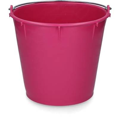 Vplast Pferd Zubehör Bucket 7 L Mit Handle Pink von Vplast