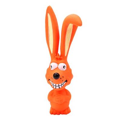WOWOWO Latex Kaninchen Welpe Kauen Molar Squeeze Pet Bite Resistant Spielzeug Zahnen Gesund von WOWOWO