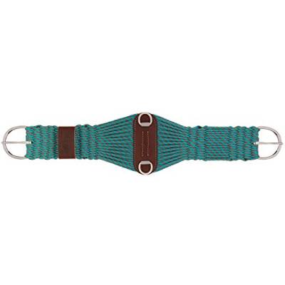 Weaver EcoLuxe Bamboo Roper Cinch Turqouise/Charcoal 32 von Weaver Leather