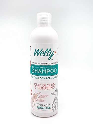 Welly Bio Hundeshampoo Kurzhaar Olivenöl und Grapefruit 250 ml von Welly