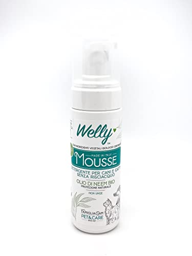 Welly Bio Reinigungsmousse Hund und Katze Niemöl 150 ml von Welly