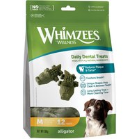 Whimzees by Wellness Alligator Snack - M: für mittelgroße Hunde (12 Stück) von Whimzees