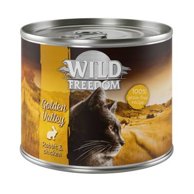 Wild Freedom Probierpaket: 400 g Trockenfutter + 6 x 200  /  70 g Nassfutter - Adult Wide Country Geflügel + gemischtes Paket 6 x 200 g von Wild Freedom