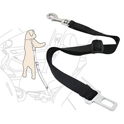 Auto Hundegurt,Auto Sicherheitsgurt für Hunde Verstellbarer Unzerreißbarer Universal Hundegurt für Autositze von ZLXFT