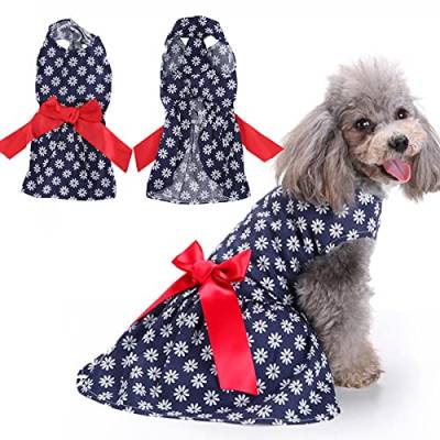 banapoy Hunderock, Hunde-Polyester-Kleid einfach zu tragen für Zuhause für den Innenbereich(XZD303, S) von banapoy
