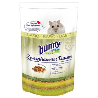 Bunny ZwerghamsterTraum BASIC - 2 x 600 g von bunnyNature