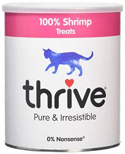 Thrive Katzen Snack Shrimps-Garnelen, 110g von thrive