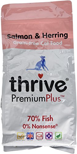 thrive Katze PremiumPlus Dry Food- Lachs & Hering 1.5kg von thrive