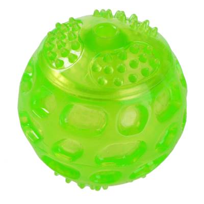 Hundespielzeug Squeaky Ball aus TPR - 1 Stück (Ø 6 cm) von zooplus Exclusive
