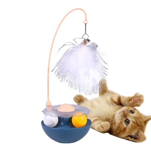 Cat Jarter, Indoor Cat Toy - Pet Toy with Exercise Ball Teaser Bell | Interactive Kitten Toy, Roller Truck, Dog Pepper, Indoor Cats, Kittens Cat Jarter, Indoor Cat Toy - Pet Toy with Exercise Ball Teaser Bell | Interactive Kitten Toy, Roller Truck, Dog Pepper, Indoor Cats, Kittens von ノーブランド品