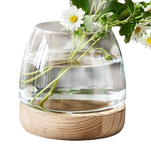 Dekorative Glasschalen für Hochzeiten, Events, Dekorationen, Vasen, Tafelaufsätze, Heimdekoration, Vasen, Hydrokultur-Glasschalen, Vasen für Zuhause, Hydrokulturpflanzen, klare Vasen mit Holzsockel, Dekorative Glasschalen für Hochzeiten, Events, Dekorationen, Vasen, Tafelaufsätze, Heimdekoration, Vasen, Hydrokultur-Glasschalen, Vasen für Zuhause, Hydrokulturpflanzen, klare Vasen mit Holzsockel, von ノーブランド品