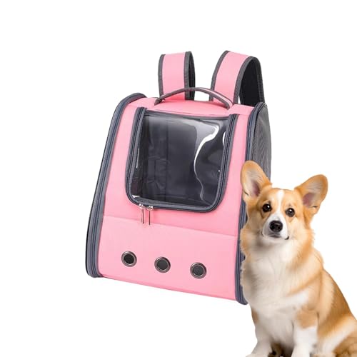 Faltbarer Haustier-Rucksack – Faltbare Katzentasche, Haustier-Reisetasche | Hund Katze Tragbare Reisetasche Hund Faltbarer Rucksack Faltbares Design Hund Katze Tasche für Spaziergänge, Ausflüge, von ノーブランド品