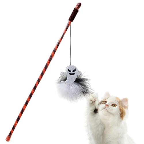 Halloween Cat Fan Stick Kitten Cat Chewing Stick Toys Kitten Tething Chew Stick Toy Kitten Kitten Stress Release Indoor Cat Kitten Interactive Training Stick for Cats, Kittens, Pets, Outdoor Use Halloween Cat Fan Stick Kitten Cat Chewing Stick Toys Kitten Tething Chew Stick Toy Kitten Kitten Stress Release Indoor Cat Kitten Interactive Training Stick for Cats, Kittens, Pets, Outdoor Use von ノーブランド品