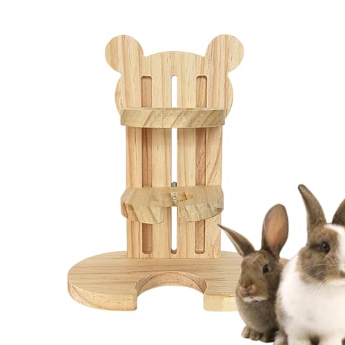 Hamster Wasserflaschenständer, Hamster Wasserflaschenhalter | Meerschweinchen Wasserflasche Ständer Tropfen Kein Haustier Auto Spender Halter - Verstellbarer Flaschenständer Bär Cartoon Form, von ノーブランド品