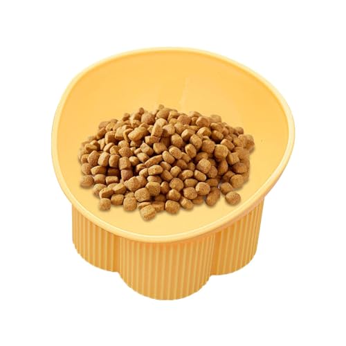 Hoher Katzennapf, abgeschrägter Futternapf, Macaron-Haustiernapf, hoher Futternapf, schräg, kippsicher, Futternapf für Katzen, Futternapf, abgeschrägte Futternapf für Katzen, Futternapf, Futternapf, von ノーブランド品
