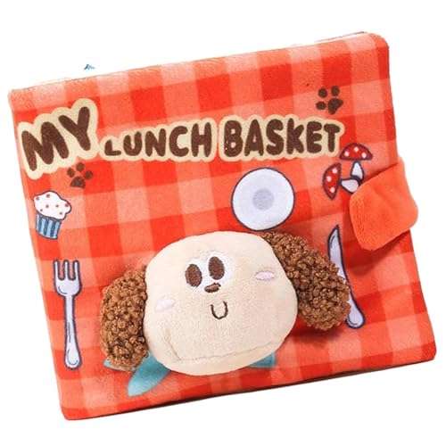 Hundespielzeug und quietschendes Hundespielzeug, quietschendes Spielzeug für kleine Hunde, interaktives Kaubuch, interaktives Zahnen für kleine und große Haustierwelpen Hundespielzeug und quietschendes Hundespielzeug, quietschendes Spielzeug für kleine Hunde, interaktives Kaubuch, interaktives Zahnen für kleine und große Haustierwelpen von ノーブランド品