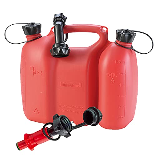通用 Kombikanister rot 3+1,5 Liter Plus Einfüllsystem rot & Ausgiesser Doppelkanister 通用 Kombikanister rot 3+1,5 Liter Plus Einfüllsystem rot & Ausgiesser Doppelkanister von 通用
