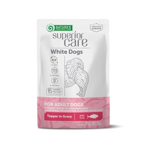 Nature's P SC White Dogs Adult All Breed ATUN 24 x 70 g von ネイチャーズプロテクション