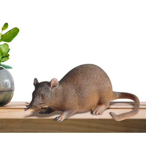 Naughty Simulation Model - Realistische gefälschte Maus Spielzeug, elastische Gummimaus | Gruselige Party Trick Requisite, Halloween Gruselspielzeug, Aprilscherz Tag Dekoration von ノーブランド品