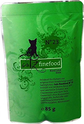 PN Catz No.23 Rind+Ente 85gP von キャッツファインフード